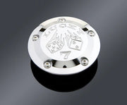 JOKER MACHINE Points Cover - Chrome - Harley-Davidson 1999-2017 - 02-99L - PartsOutlet.com.au