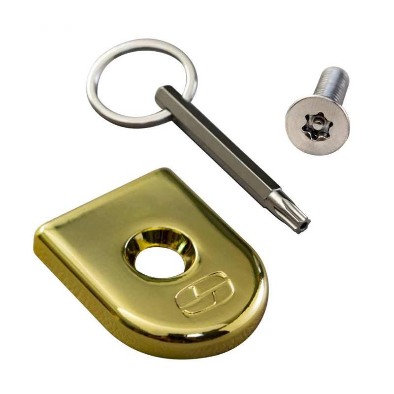 SADDLEMEN Security Seat Screw - HD -Gold 8910GO - PartsOutlet.com.au