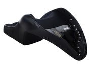 LE PERA Daytona Dual Seat With Basket Weave. Fits Sport Glide & Low Rider 2018up & Low Rider S 2020up - LYR-543BW - PartsOutlet.com.au