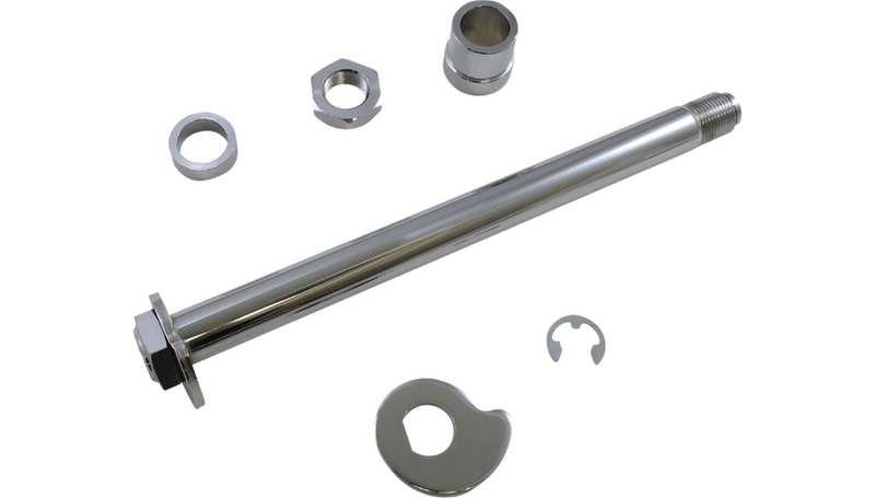 DRAG SPECIALTIES Axle - Rear - Chrome - '02-'07 FLT W16-0349 - PartsOutlet.com.au