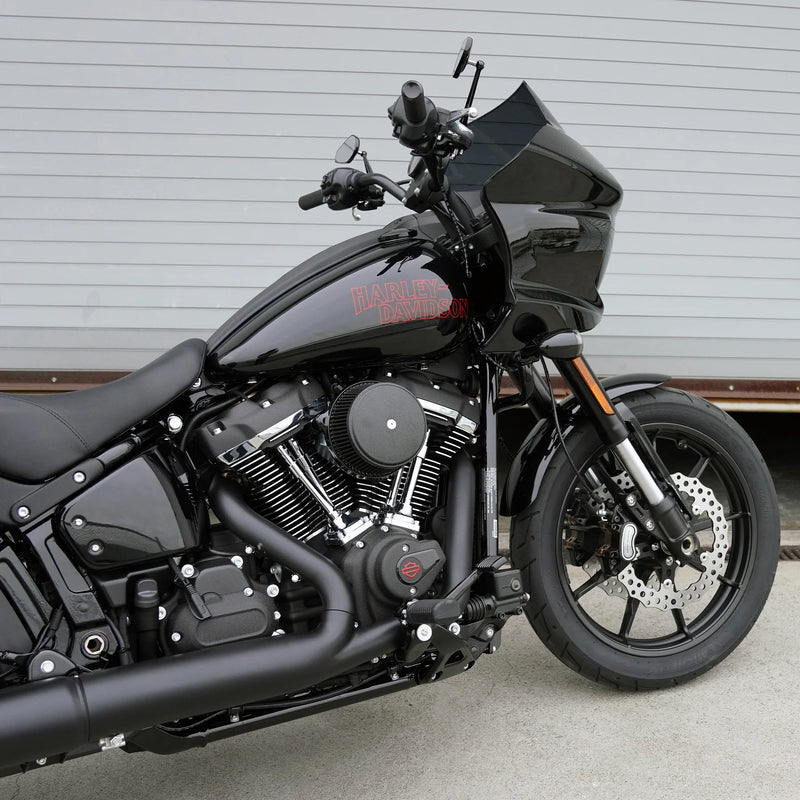 ARLEN NESS Big Sucker Stage 1 Air Cleaner Kit with Cover - Smooth - Wrinkle Black - Touring '24+ & Softail 25+ - 600-303