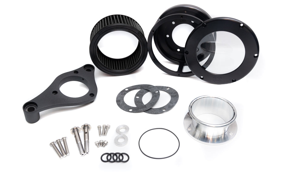 FEULING OIL PUMP CORP. Air Cleaner - BA Series - Black - Clear Cover - Black - Harley-Davidson 2017-2022 - M8 5534