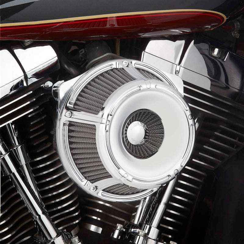 ARLEN NESS Inverted Series Air Cleaner Kit - Slot Track - Chrome - Touring '24+ & Softail 25+ - 600-232