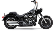 COBRA Neighbor Hater Mufflers - '07-'17 Softail - Chrome 6041 - PartsOutlet.com.au