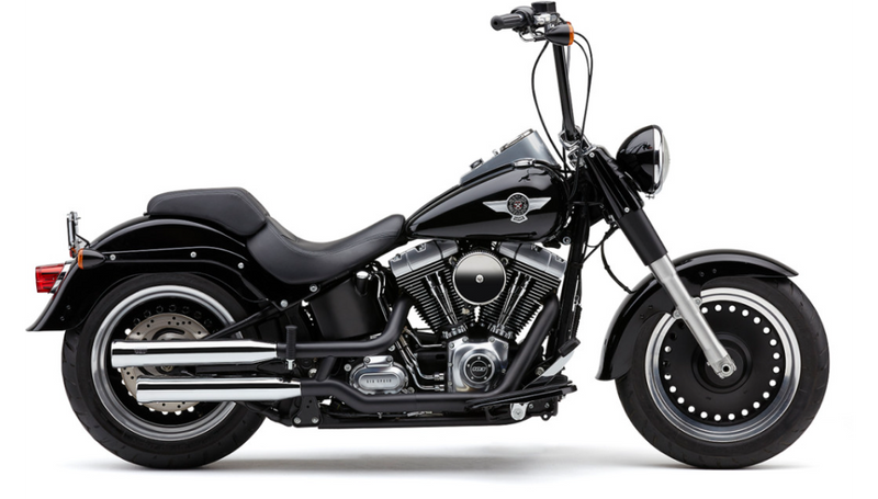 COBRA Neighbor Hater Mufflers - '07-'17 Softail - Chrome 6041 - PartsOutlet.com.au