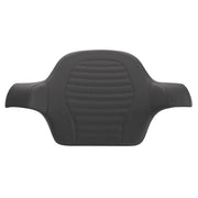 SADDLEMEN Tour-Pak® Backrest Pad - Roll Pleat Slim Seat - FL 14+ Black - 814-07-TPACK-RP - PartsOutlet.com.au