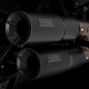 VANCE & HINES Black Hi-Output Mufflers - '18-'23 Softail - 46547 - PartsOutlet.com.au