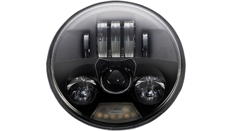 CUSTOM DYNAMICS ProBEAM LED Headlamp 5-3/4" - Black - Sportster '57-'23 - PB-575-B