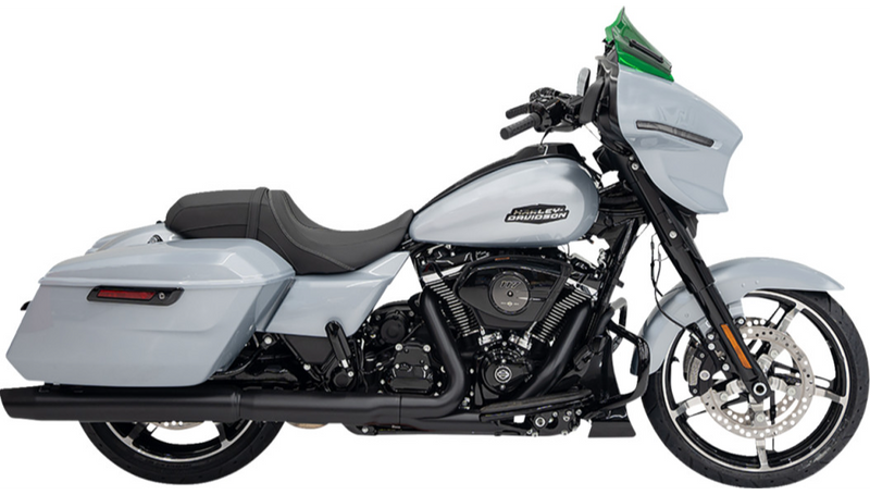 KLOCK WERKS Kolor Flare Windshield - 8" - Green - Street Glide FLHX 2024+ - KWW-01-0731
