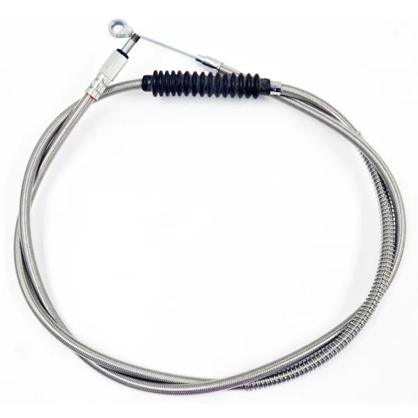 LA CHOPPERS CLUTCH CABLE STAINLESS BRAIDED FOR 15"-17" APE HANGERS - LA-8005C16