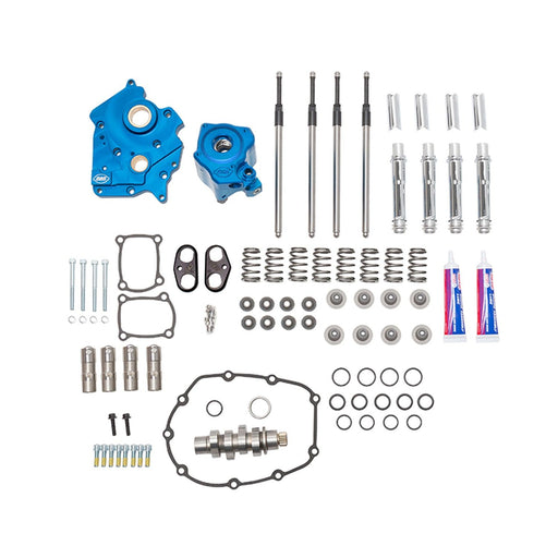 S&S CYCLE Chain Drive 540C Cam Chest kit with Chrome Pushrod Tubes for Oil Cooled 2017-up M8 Models 310-1118A - PartsOutlet.com.au