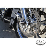 LA CHOPPERS AXLE CAPS-SPIKE CONTRAST CUT BLACK FOR HD - LA-7813-00B - PartsOutlet.com.au