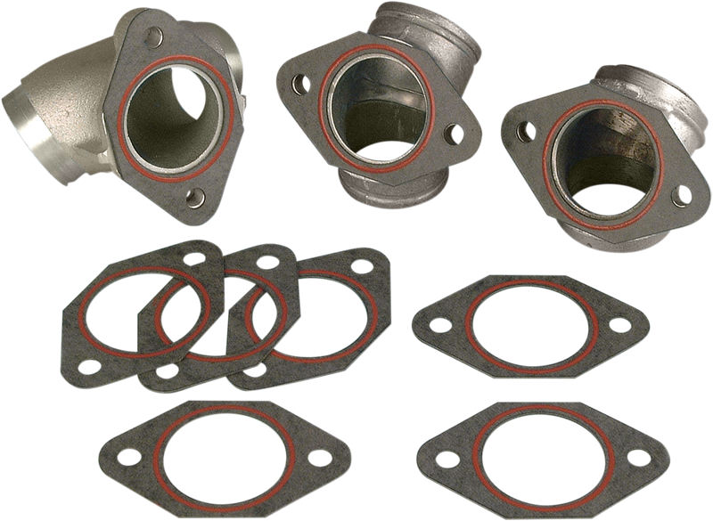 JAMES GASKET Intake Manifold Gasket with Seal - 10 Pack - Big Twin '78-'89 - JGI-27077-78-X