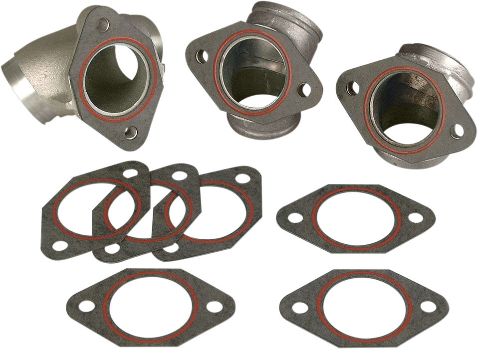 JAMES GASKET Intake Manifold Gasket with Seal - 10 Pack - Big Twin '78-'89 - JGI-27077-78-X