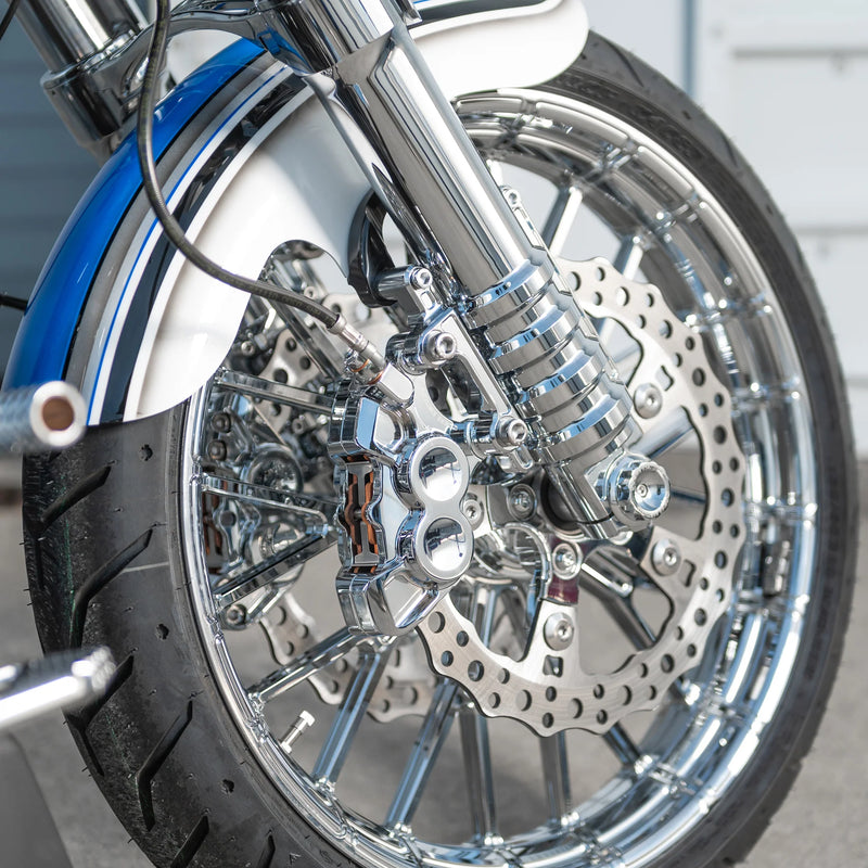ARLEN NESS Method No Flex Fork Legs - Chrome - For Factory Brake Caliper 120-011 - PartsOutlet.com.au