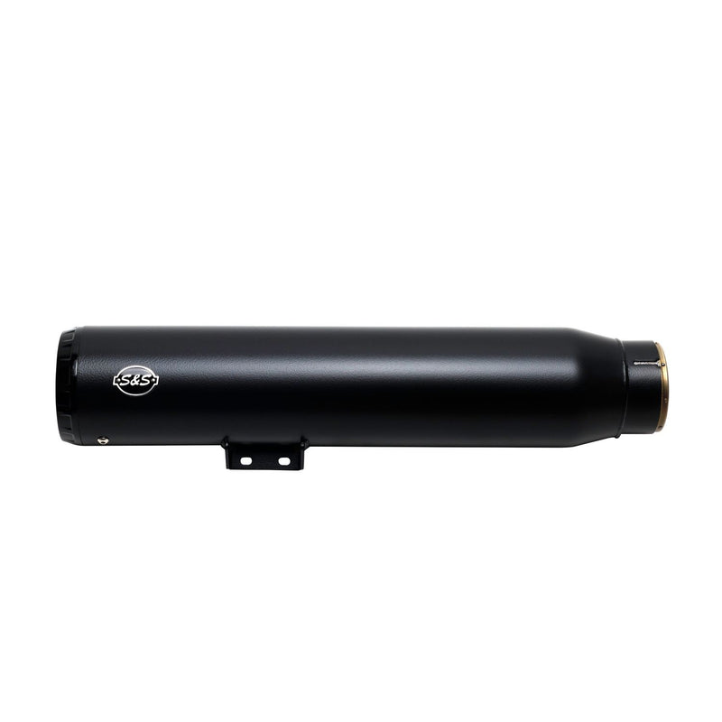 S&S CYCLE Grand National Nightster black 4.5" Slip-On muffler for '22-'25 Nightster - 550-1074