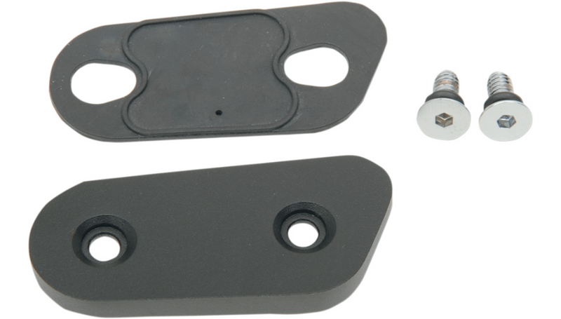 DRAG SPECIALTIES Black Inspection Cover - Harley-Davidson 2004-2021 - 210365 - PartsOutlet.com.au