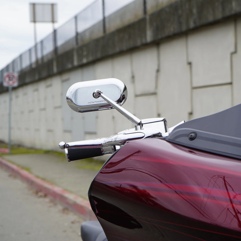 ARLEN NESS FORGED OVAL MIRRORS, CHROME - RIGHT - 13-173 - PartsOutlet.com.au