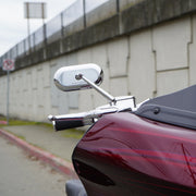 ARLEN NESS FORGED OVAL MIRRORS, CHROME - LEFT - 13-171 - PartsOutlet.com.au