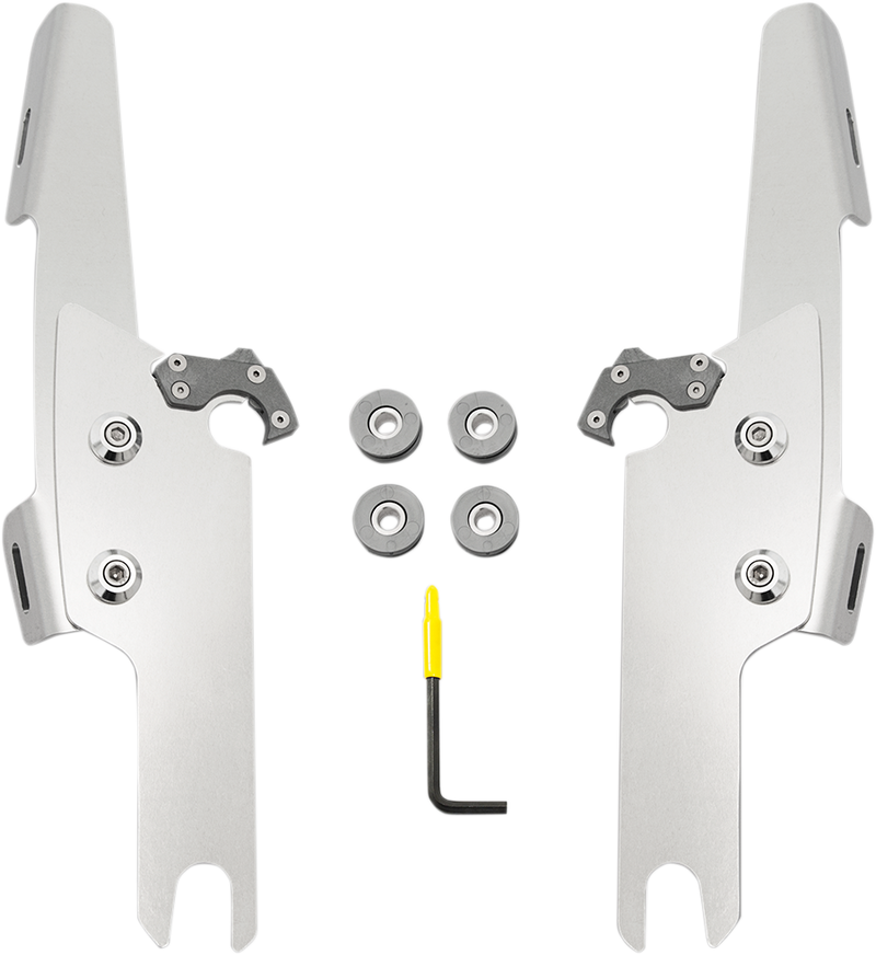MEMPHIS SHADES Fats/Slim Mounting Kit - Polished - FLRT 2015-2020 - MEK2017 - PartsOutlet.com.au