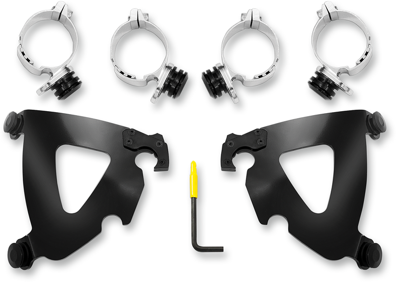 MEMPHIS SHADES Road Warrior Mounting Kit - Black - FXD 2006-2024 - MEB2028 - PartsOutlet.com.au