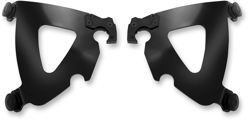 MEMPHIS SHADES Road Warrior Plate Kit - Black - Harley-Davidson & Indian Scout - MEB1728 - PartsOutlet.com.au