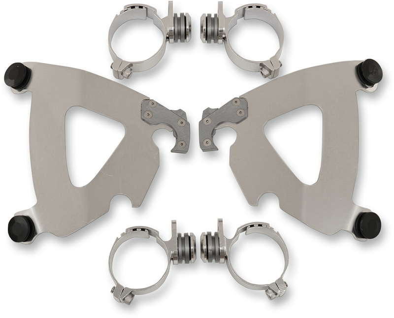 MEMPHIS SHADES Road Warrior Mounting Kit - Polished - FXDWG 2006-2017 - MEK2029 - PartsOutlet.com.au