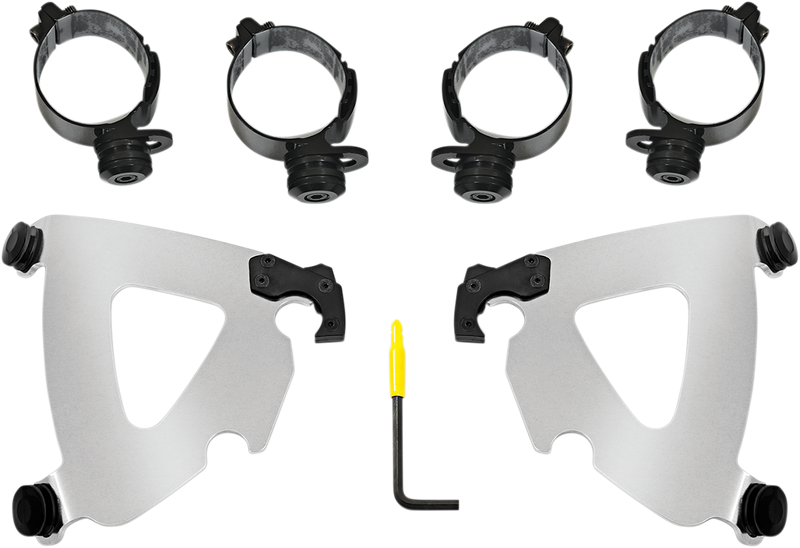 MEMPHIS SHADES Road Warrior Mounting Kit - Polished - FLSB 2018-2024 - MEK2043 - PartsOutlet.com.au