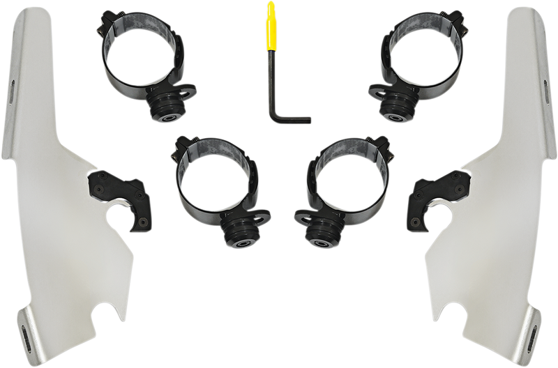 MEMPHIS SHADES Batwing - Mounting Kit - Polished - FLSB Sport Glide 2018-2024 - MEK2044 - PartsOutlet.com.au