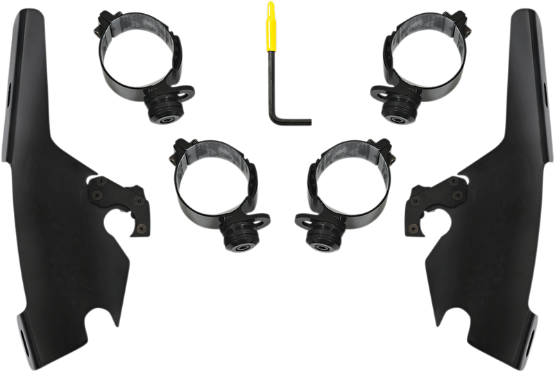 MEMPHIS SHADES Batwing - Mounting Kit - Black - FLSB Sport Glide 2018-2024 - MEB2044 - PartsOutlet.com.au