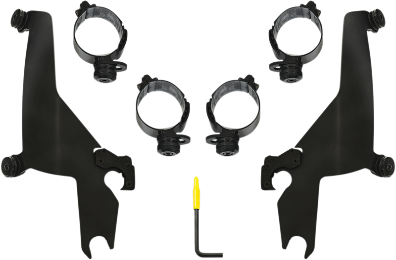 MEMPHIS SHADES Sportshield Trigger-Lock Mounting Kit - Black - FLSB 2018-2021 - MEB2047 - PartsOutlet.com.au