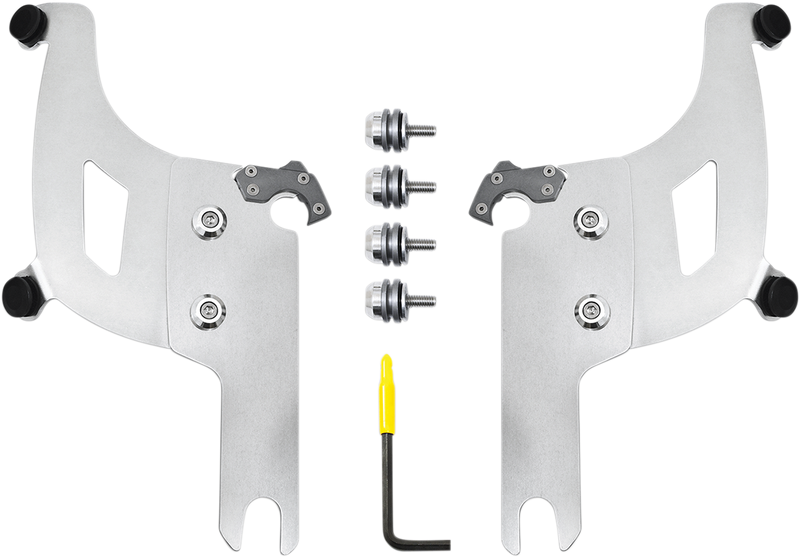 MEMPHIS SHADES Bullet Mounting Kit - Polished - Harley-Davidson FLHRS/XS 2004-2024 - MEK2042 - PartsOutlet.com.au