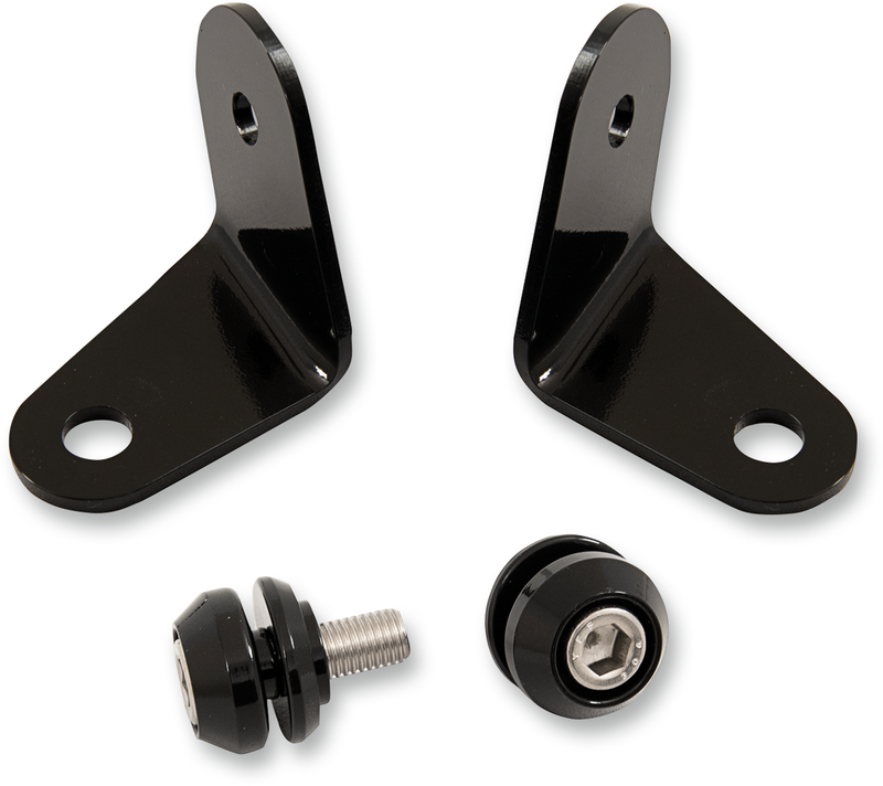 MEMPHIS SHADES Fairing Turn Signal Relocation Kit - Black - Softail 1987-2006 - MEB8984 - PartsOutlet.com.au