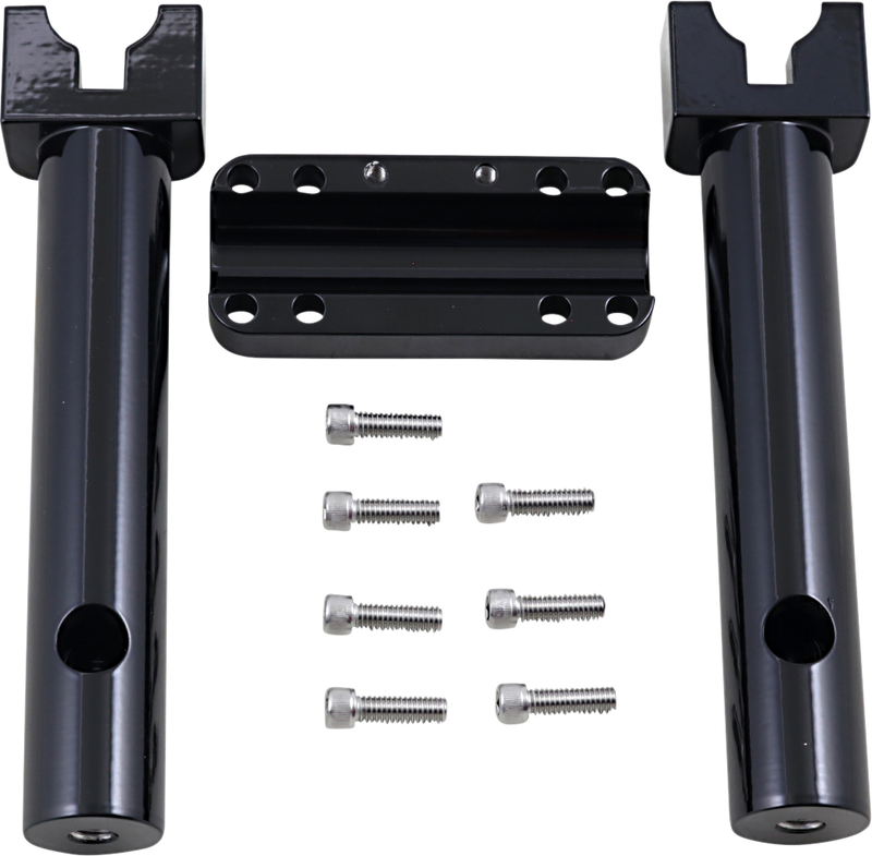 WILD 1 Riser - Savage Chubby - Billet - 10" - Gloss Black WO910GB