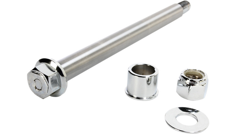 DRAG SPECIALTIES Axle - Front - Kit - Chrome - '00-'06 FXSTS - 16-0305NU