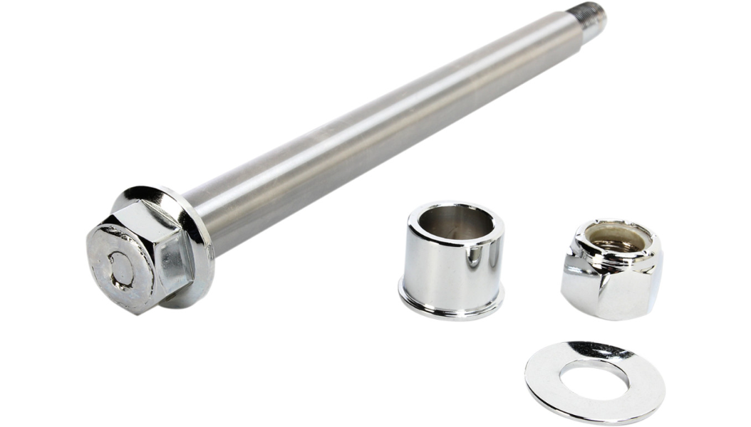 DRAG SPECIALTIES Axle - Front - Kit - Chrome - '00-'06 FXSTS 16-0305NU
