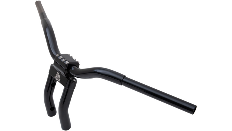 LA CHOPPERS Handlebar - Kage Fighter - Pullback - 9" - Black - LA-7336-06B