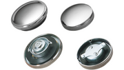 DRAG SPECIALTIES Vented Gas Cap - Harley-Davidson 1973-1982 - Chrome 03-0026-BC222 - PartsOutlet.com.au
