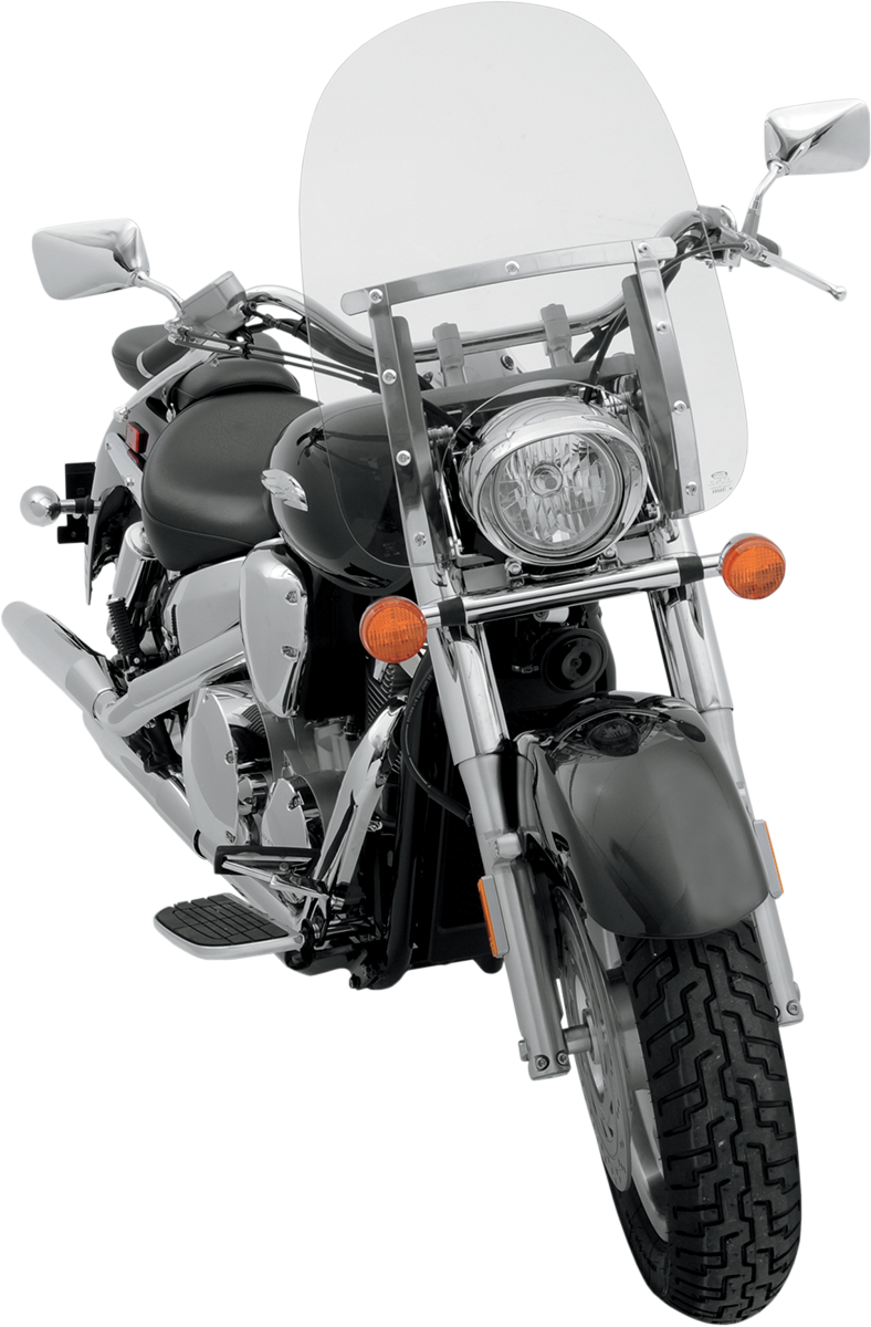 MEMPHIS SHADES Memphis Slim Windshield - 17" - 9" Headlight Cut - Solar - MEM4229