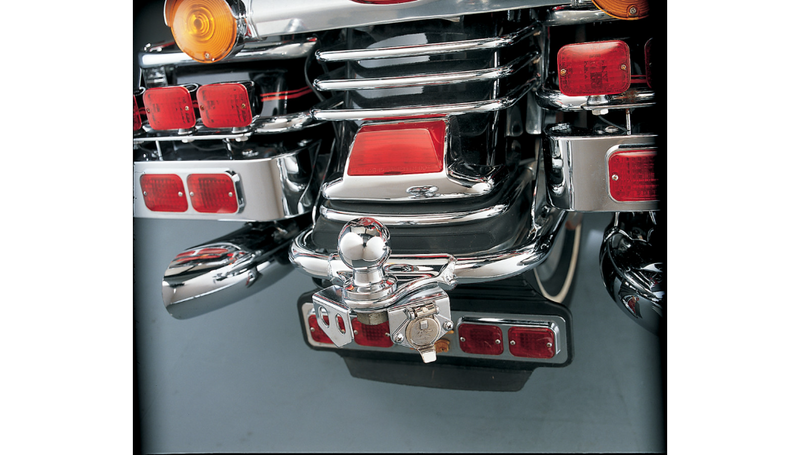 DRAG SPECIALTIES Ball Mount Trailer Hitch Receptacle Kit - Harley Davidson 1980-2011 - 725558-BC324 - PartsOutlet.com.au