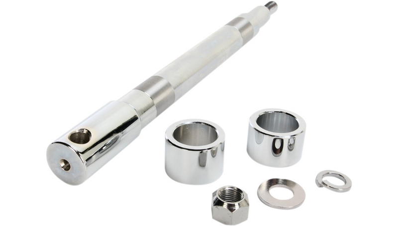 DRAG SPECIALTIES Axle - Front - Kit - Chrome - '00-'07 FLT 16-0324NU - PartsOutlet.com.au