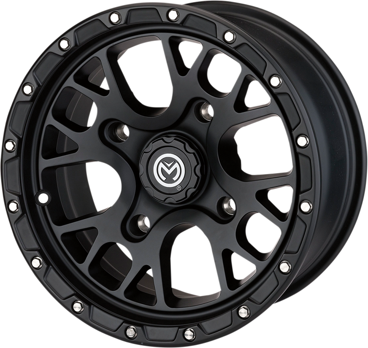 MOOSE UTILITY Wheel - 545X - Front/Rear - Black - 15x7 - 4/110 - 4+3 - 545MO157110SB44