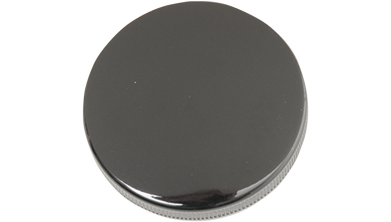 DRAG SPECIALTIES Vented Gas Cap - Harley-Davidson 1958-1973 - Gloss Black 012760 - PartsOutlet.com.au