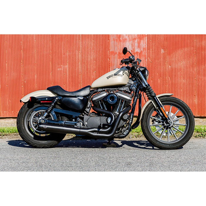 S&S CYCLE SUPERSTREET 2-1 for 2014–2022 SPORTSTER® MODELS–Black 550-0952A