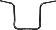 FAT BAGGERS INC. 1-1/4" EZ Install Round Top Handlebar - 16" - Black 903016-B