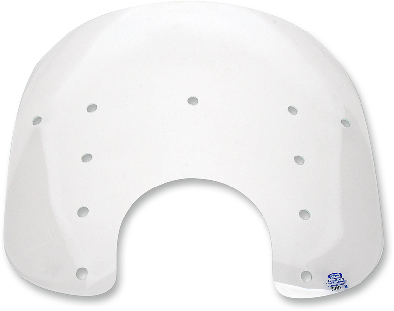 MEMPHIS SHADES Fats Windshield - 13" - Clear - MEP3110