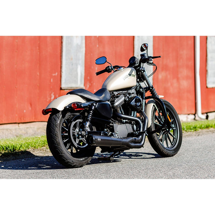 S&S CYCLE SUPERSTREET 2-1 for 2014–2022 SPORTSTER® MODELS–Black 550-0952A
