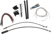 FAT BAGGERS INC. 1-1/4" EZ Install Pointed Top Handlebar Kit - 14" - Chrome 909114