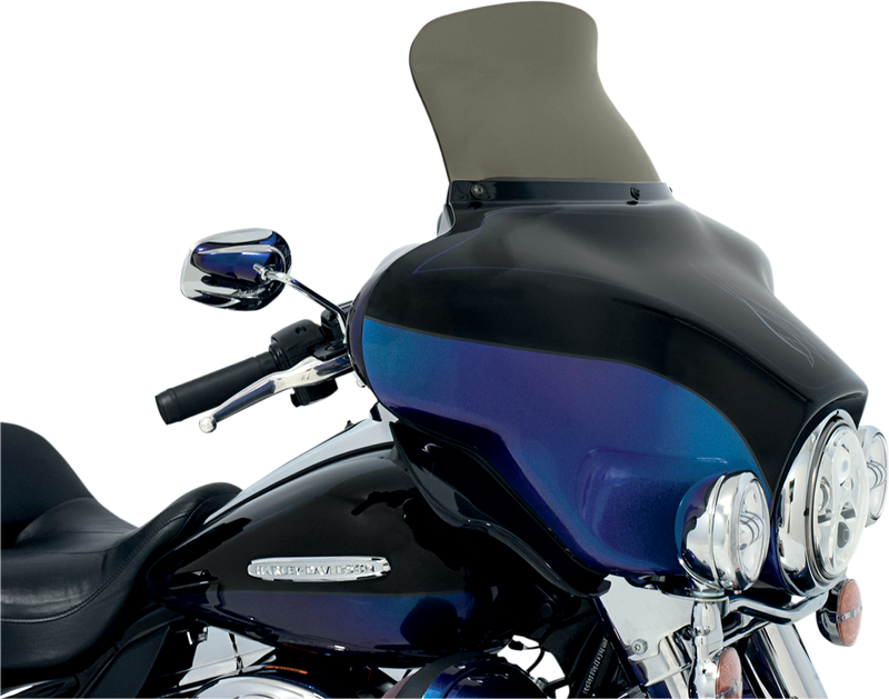 MEMPHIS SHADES Spoiler Windshield - 9" - Smoke - FLH '96-'13 - MEP8591