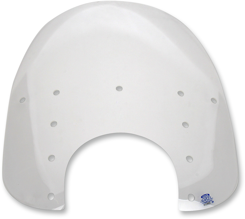 MEMPHIS SHADES Fats Windshield - 19" - Clear - MEP3310